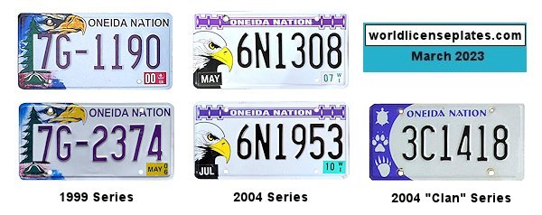 Private/Passenger license plates