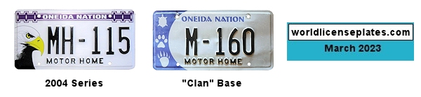 Motor Home license plates