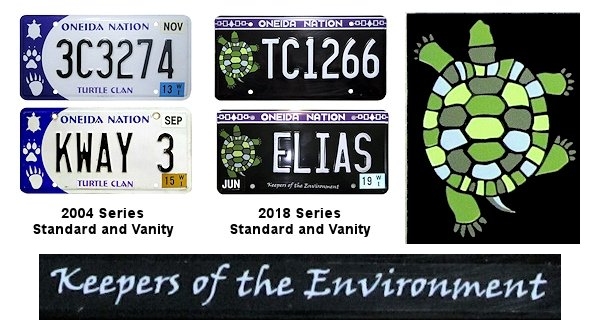 Clan Series - Turtle Clan license plates