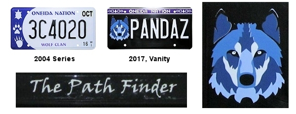 Clan Series - Wolf Clan license plates