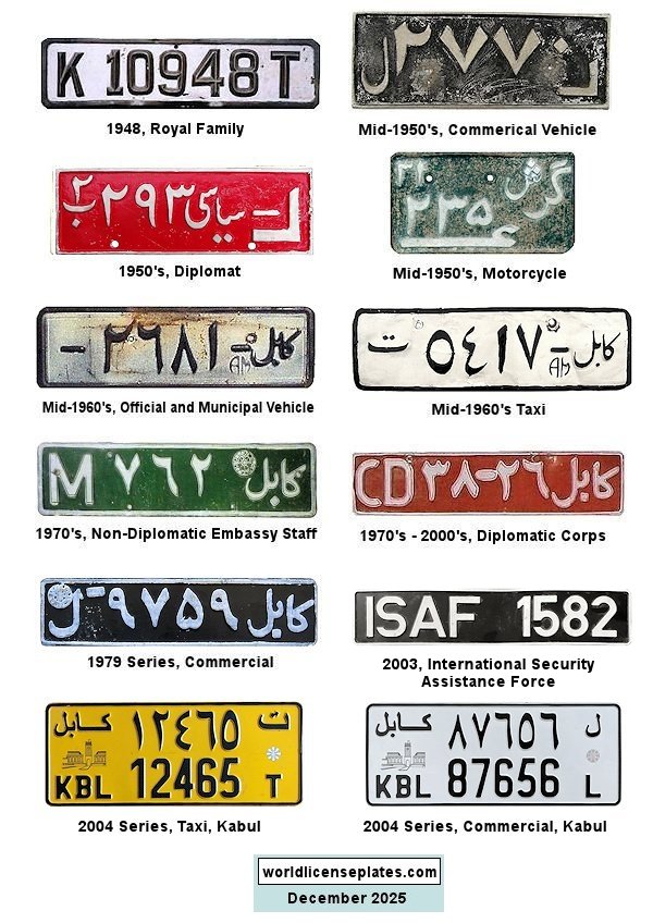 Non-Passenger/Other license plates