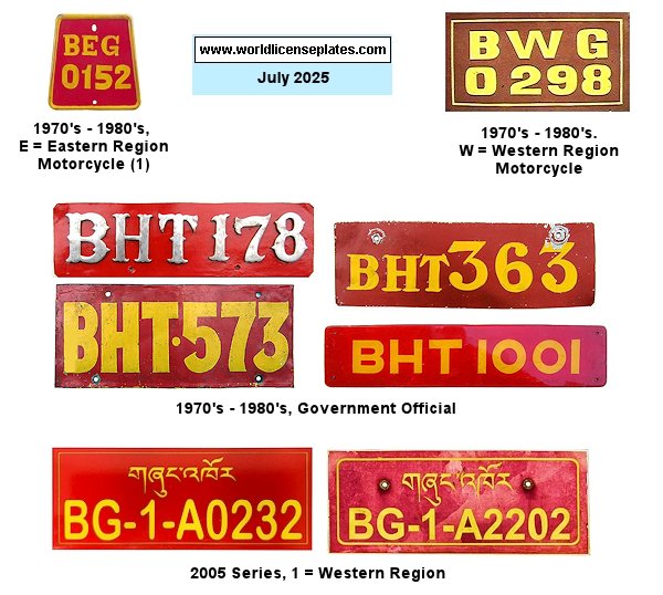 Government, Official license plates