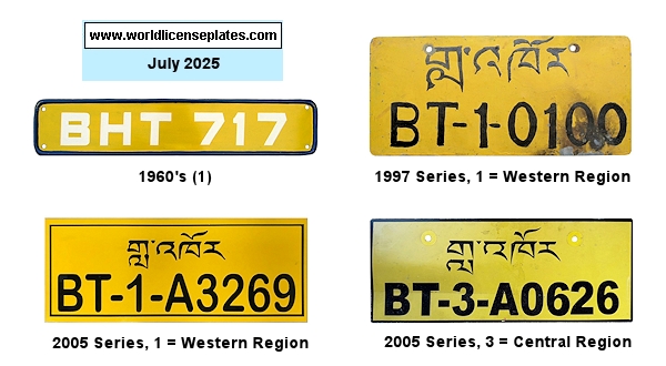 Taxi license plates