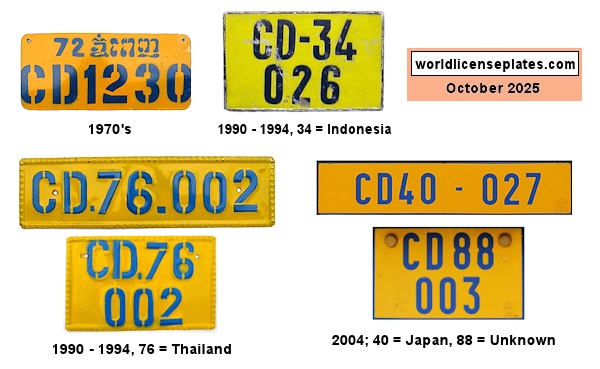 Non-Passenger/Other license plates