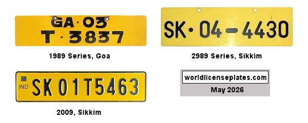Taxi license plates