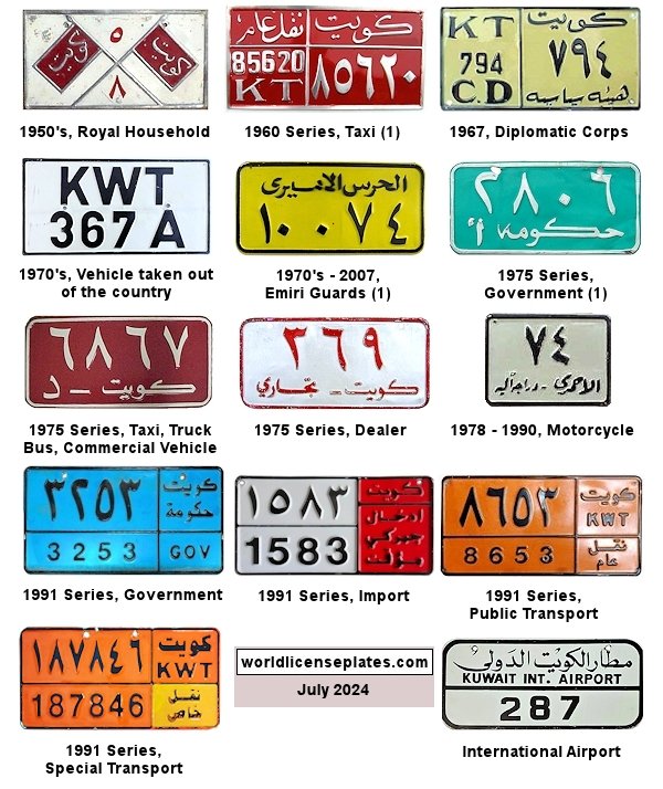 Non-Passenger/Other license plates