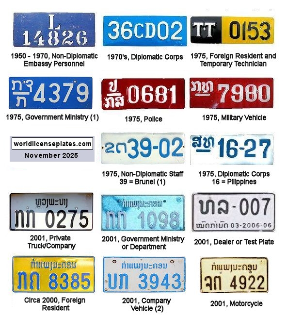 Non-Passenger/Other license plates