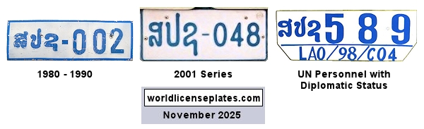 United Nations license plates