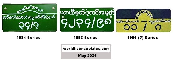 Dealer license plates
