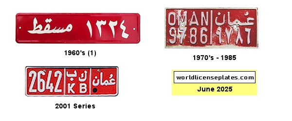 Taxi license plates