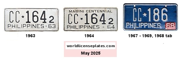 Consular Corps (CC) license plates