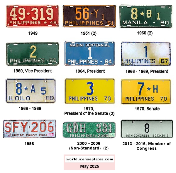 Government Official license plates