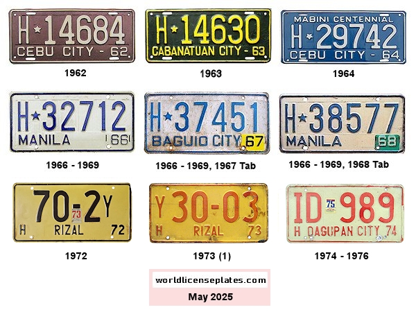 Heavy Vehicle (H) license plates