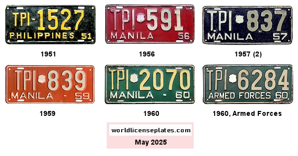 Truck, Government Owned (TPI) license plates