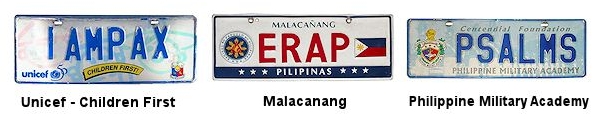 Special Issues license plates