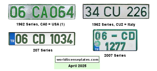 Diplomatic Corps license plates