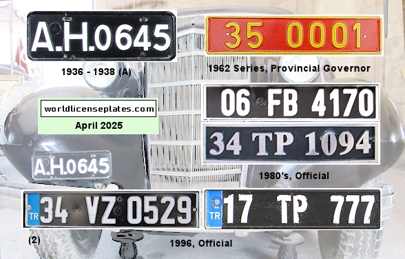 Government, Official license plates