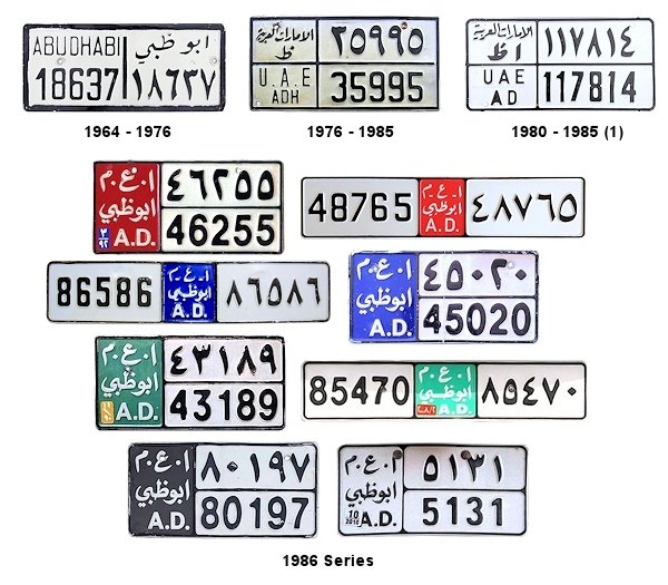 Plate History license plates