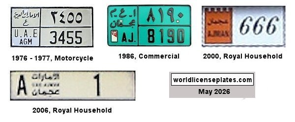 Non-Passenger/Other license plates