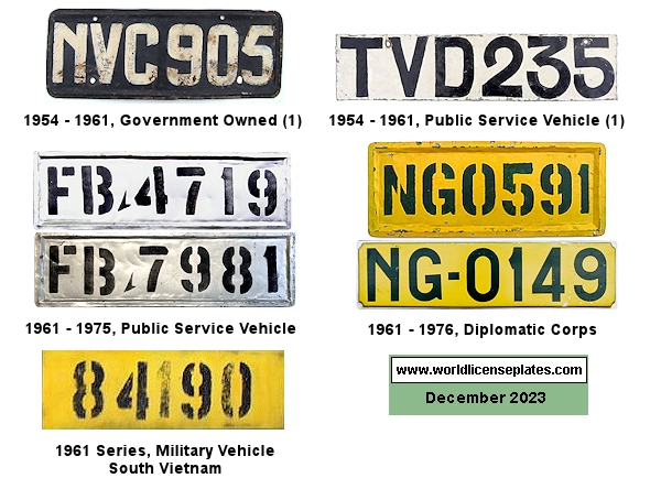 Non-Passenger/Other license plates