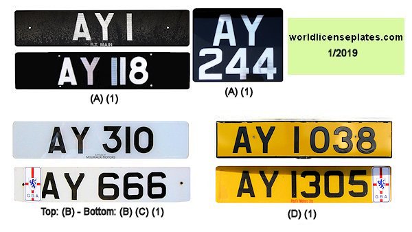 General Series license plates