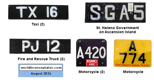 Non-Passenger/Other license plates