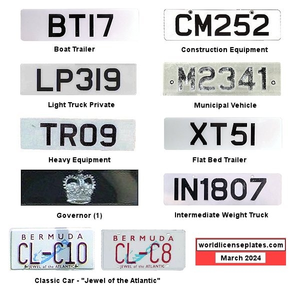 Non-Passenger/Other license plates