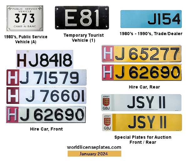 Non-Passenger/Other license plates