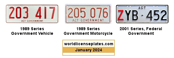 Government license plates