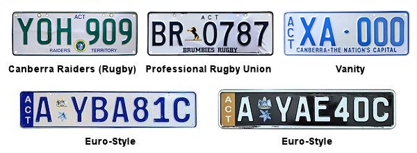 Special Interest license plates