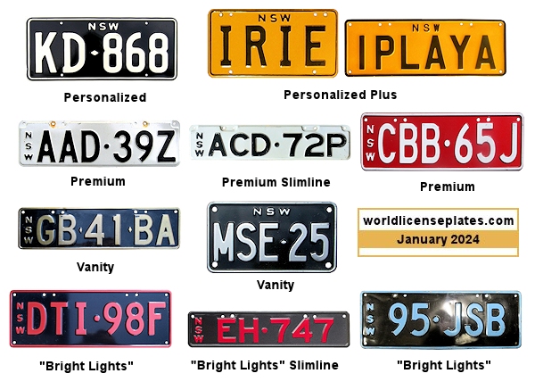 Special Interest license plates