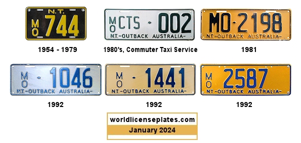Non-Passenger/Other license plates