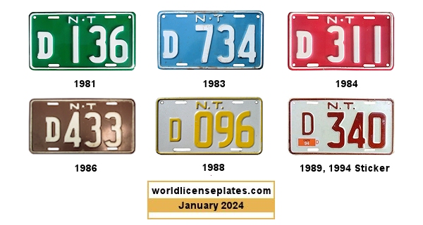 Dealer license plates
