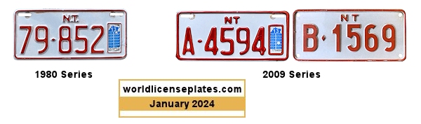 Motorcycle license plates