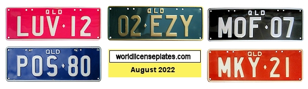 Special Interest license plates