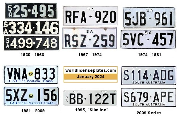 Private/Passenger license plates
