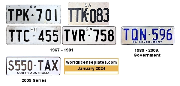 Trailer license plates