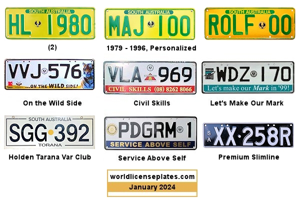 Special Interst license plates