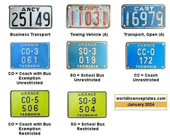 Supplemental Plates license plates