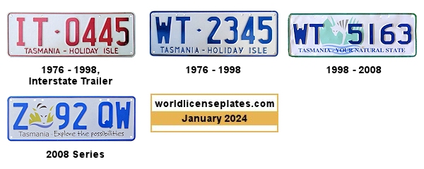 Trailer license plates