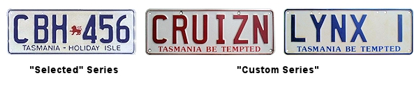 Special Interest license plates