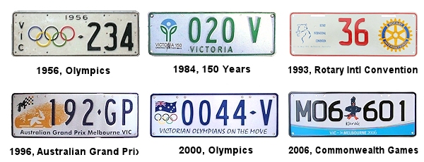 Victoria license plates