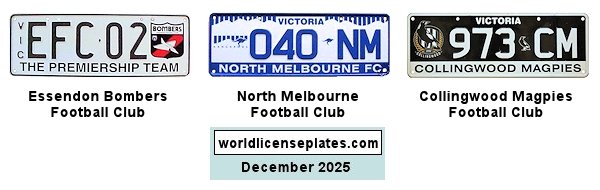 Special Interest license plates