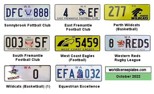 Special Interest license plates