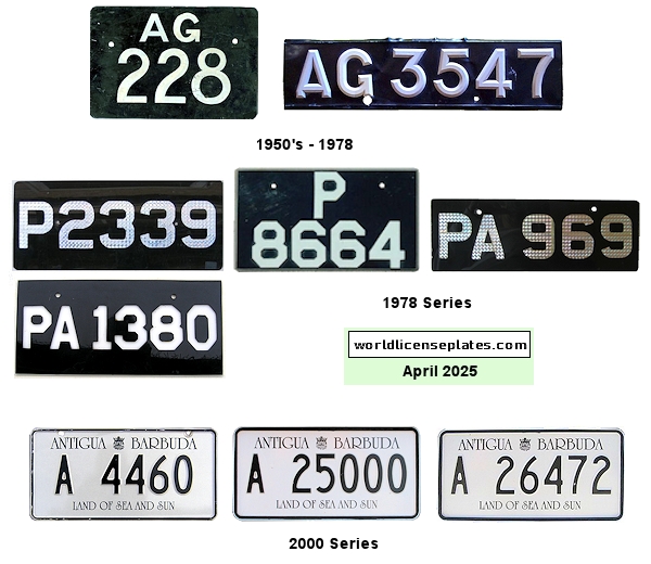 Passenger/Private license plates