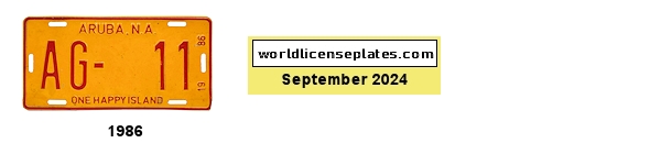 Automobile Agency license plates
