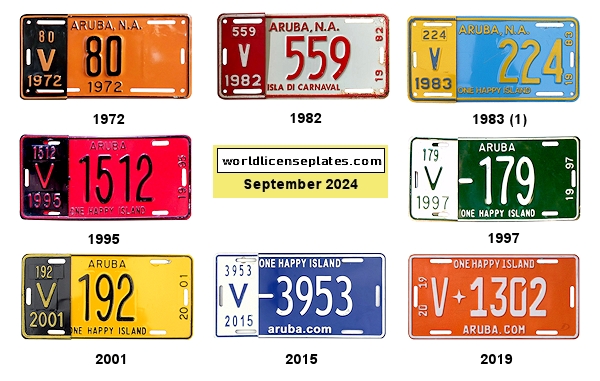 Rental license plates