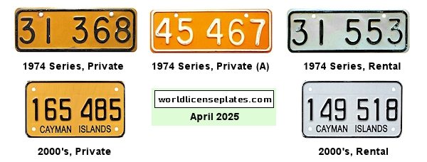 Motorcycle license plates