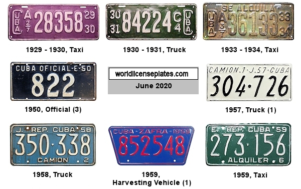 Non-Passenger/Other license plates