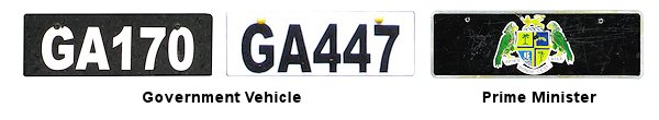 Non-Passenger/Other license plates